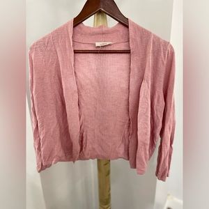 Mauve cardigan